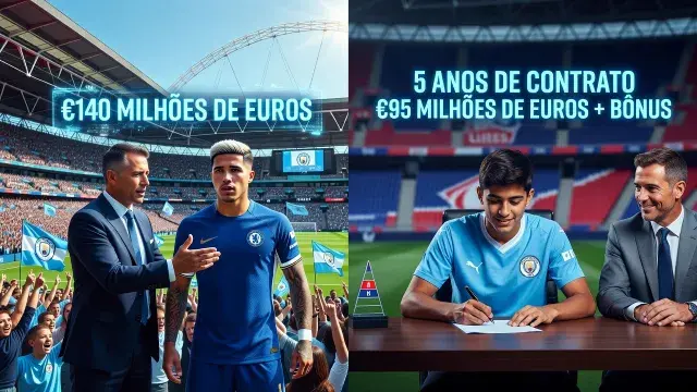 City Avança por Enzo Fernández e Fecha Bouaddi na Janela Europeia